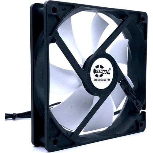 120mm fan new 12025 12V 0.1A 1250RPM silent quiet computer case aixal cooling fan