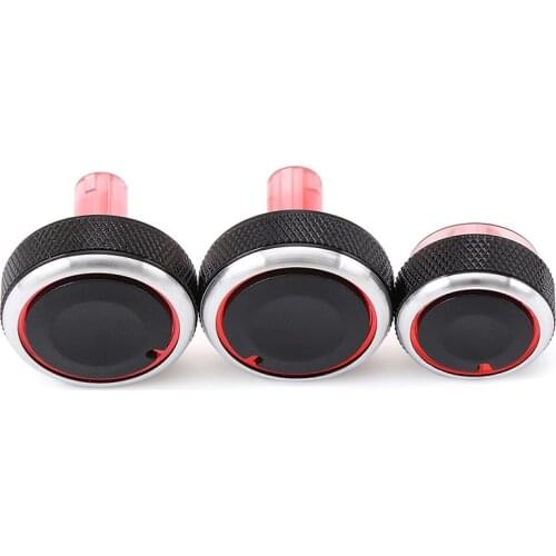 3pcs/set For Nissan Air Conditioning Knob heat control Switch AC Knob car air condition for Nissan Sunny Car Accessories