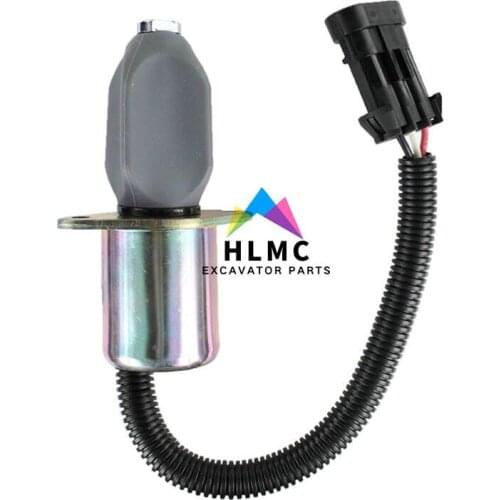 6681513 fuel shut off stop solenoid for Bobcat Skid Steer S150 S160 S175 S185 T190 751