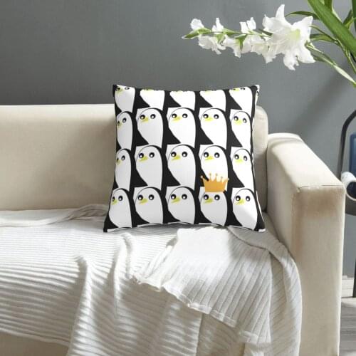 Comic Cartoon Cute Baby Penguin pillowcase printed cushion cover sofa waist pillow pillow cover