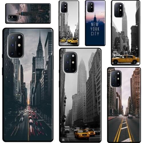 NYC New York City For OnePlus 9 Pro 8 Pro Nord 8T 9R Case Cover For Realme 8 Pro 6 7 Q3 Pro GT C21 C11 C3