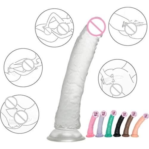 Erotic Sex Shop Dildo Realistic Anal Plug Strapon Penis Big Dildos Suction Cup Dildo Adult Bullet No Vibrator Sex Toys For Woman