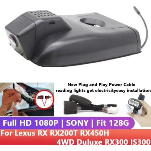 Easy install Car DVR Wifi Digital Video Recorder Dash Cam Camera Full HD 1080P For Lexus RX RX200T RX450H 4WD Duluxe RX300 IS300