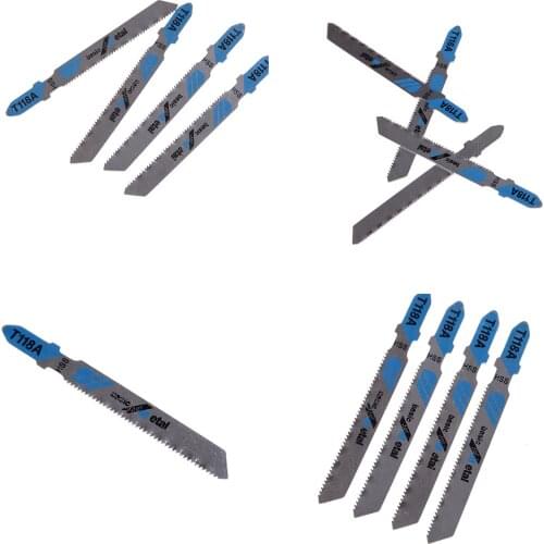 5 Pcs HSS T118A Jig Saw Blades Wood Metal Fast Cutting Reciprocating Saw Blade