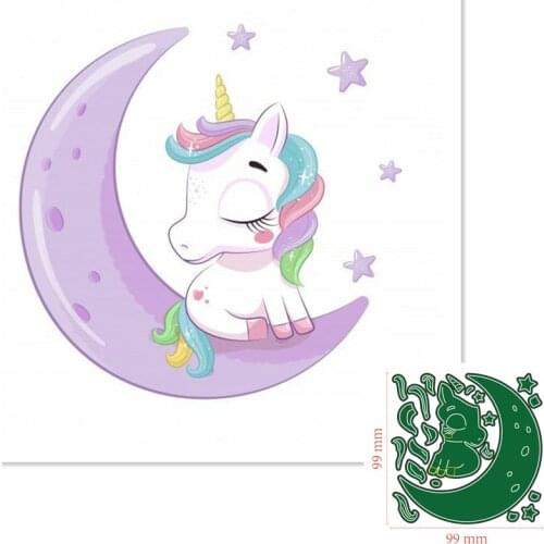 Metal Cutting Dies unicorn DIY Scrapbooking Paper Cards Decorative Craft Embossing