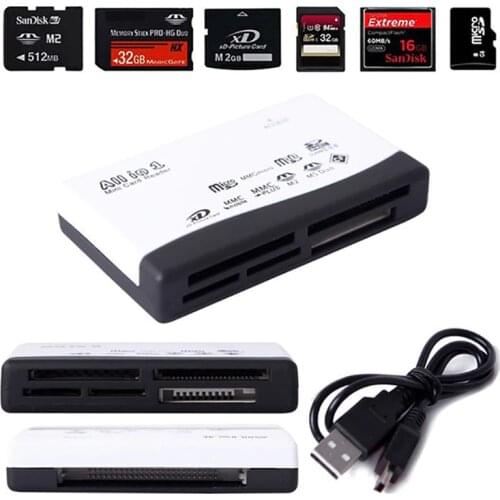 USB Multi-function card reader All in One USB Memory Card Reader Reader Standard speed Adapter for PC Laptop Computer Tabler PC
