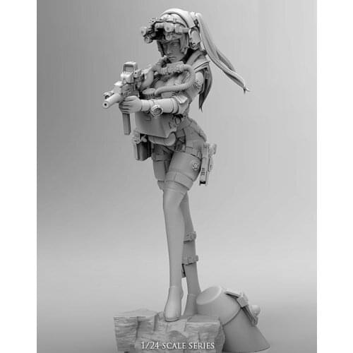 [tusk model]resin figure 75mm scale resin model kits unpainted miniatures n75023