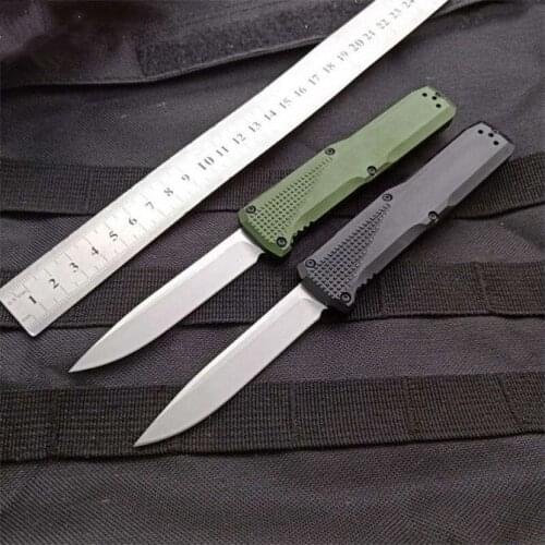 Butterfly In Knife BM4600 S30V Blade 6061 T6 Al Alloy Handle Dual Action Tactical Pocket Knife Hunting Fishing EDC Survival Tool