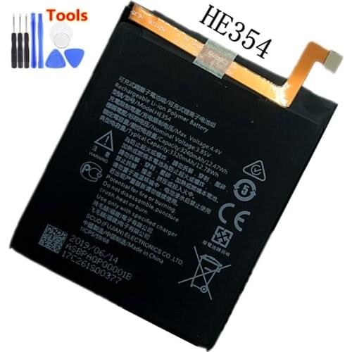 Original HE354 3240mAh Battery For Nokia 9 PUREVIEW Lithium Polymer Batteries + Free Tools