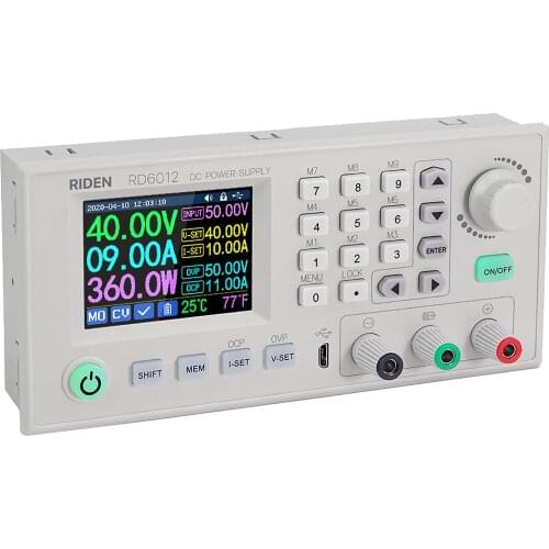 RD RD6018 RD6018W RD6012 RD6012W USB WiFi DC to DC Voltage Step down Power Supply Adjustable buck converter voltmeter multimeter