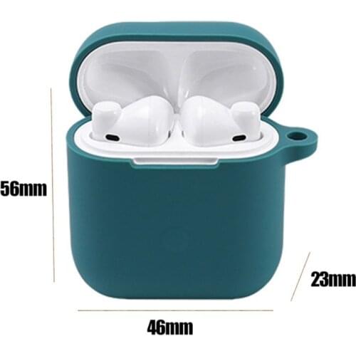 Anti-fall Dustproof Protective Cover Silicone Case for QCY T8 Wireless Earphone B85B