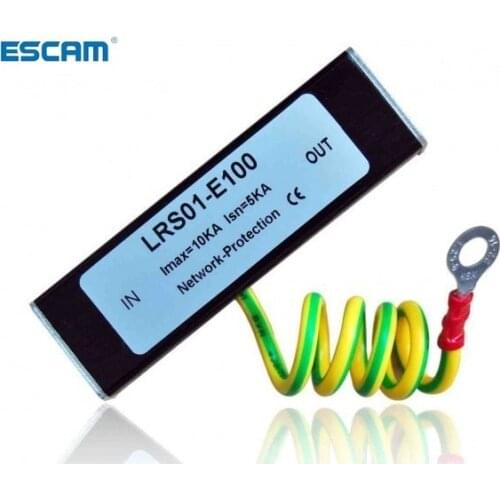 ESCAM Network RJ45 Surge Protector,Protection device, Lightning Arrester,SPD for 100M Ethernet Network