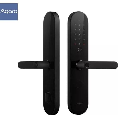 NEWEST Aqara N100 Smart Door Lock Fingerprint Bluetooth Password NFC Unlock Works with Mijia HomeKit Smart Linkage with Doorbell