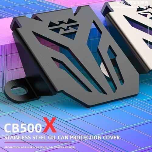 Spirit Beast Motorcycle brake oil cup bottle protective cover For Honda CB500X