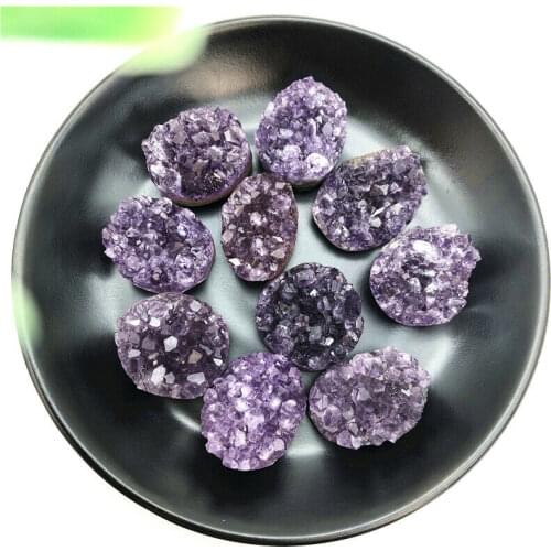 1 Piece Natural Crystal Uruguay Amethyst Quartz Crystal Cluster Specimen Healing Crafts Natural Stones and Minerals