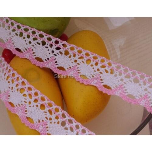 10 Meters/Lot 100% Cotton 40mm Width Lace for Fabric Home Furnishing Warp Knitting DIY Garment Accessories To Sew