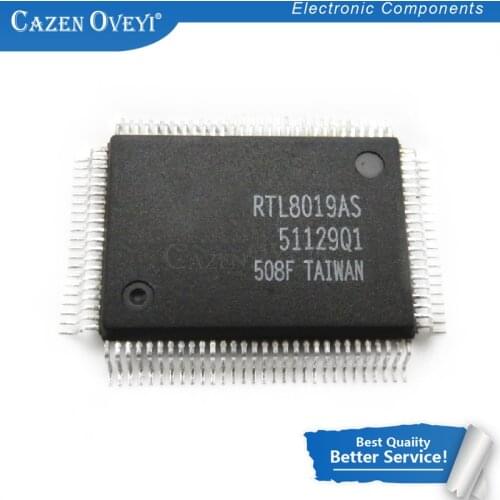 5cs/lots RTL8019AS RTL8019 QFP-100 In Stock