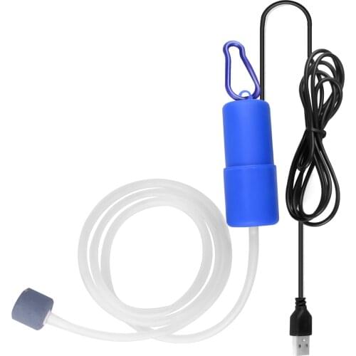 Aquarium Fish Tank Oxygen Air Pump Mute Portable USB Mini Energy Saving Aeration For Home Fish Supply