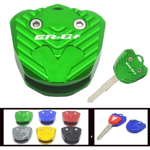 For KAWASAKI NINJA 650R/ER-6F/ER-6N ER6N ER6F (Key Without chip) 2020 NEW Motorcycle CNC Key Case Cover Shell