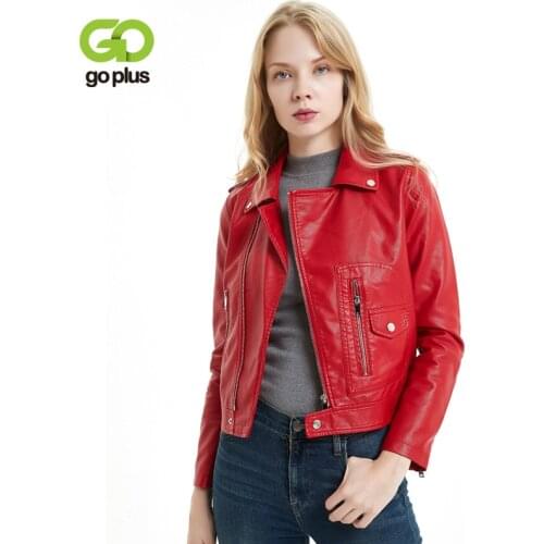 Женские кожаные куртки GOPLUS China At AliExpress