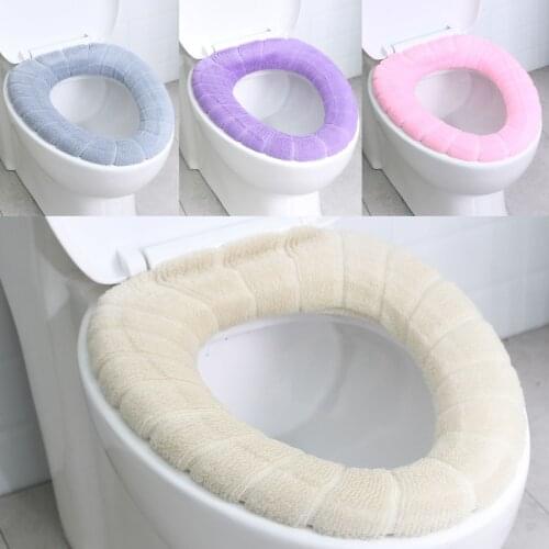 Washable Toilet Cushion Cover Universal Warm And Soft Toilet Cushion For Home Decoration Toilet Cushion Cover Toilet Cover Acces
