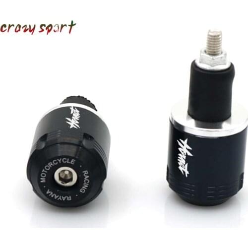 7/8'' 22MM Handlebar Grips Bar For HONDA CB599 CB600 CB900 CB919 CB1000R Hand Plug Slider End Caps Motorcycle CNC