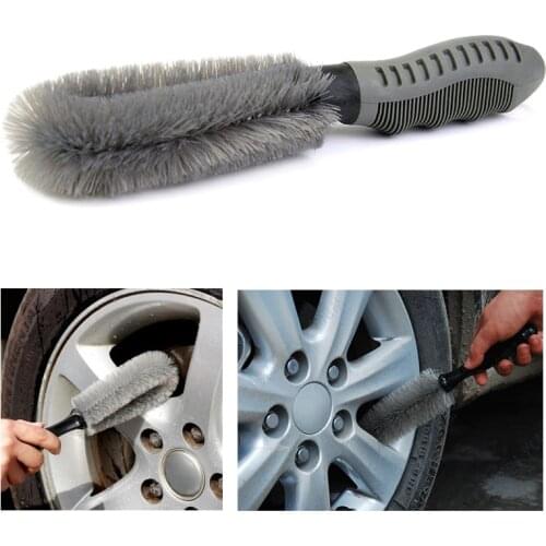 Car Wheel Tire Rim Scrub Bike Brush Washing Motorcycle Tyre Cleaning Glove Brushes Auto Care Wash Tool