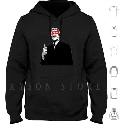 Oppai Hoodie long sleeve Cotton Anime Manga Japan Japanese Meme Tumblr Cute Funny Aesthetic Geek Kawaii Cartoon