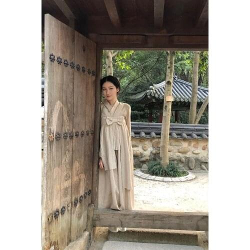 Customized Hanbok Improved Dress Womens Hanbok Improved Korean Commuter Costume Adult Folk Dance Costume