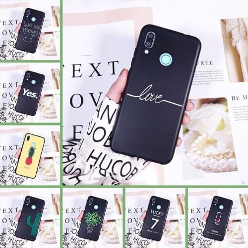 Back Cover For Huawei Nova 2i 3 3I 3E 2 Lite Plus 4 4E 5 Soft Silicone Flower Cactus Phone Case For Huawei Nova Smart Lite 2017