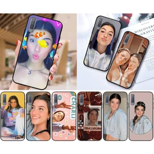 Zororong charlie damelio Phone Case For Samsung Galaxy S10 20 Note10 20 A30 50 70 71 Plus Ultra