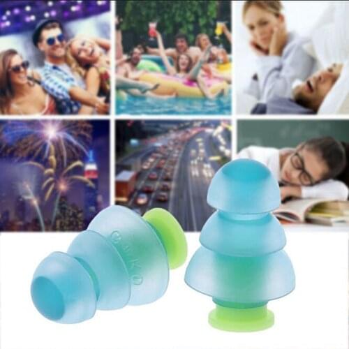 1Pair Waterproof Soft Swimming Earplugs Nose Clip Case Prevent Water Protection Ear Plug Soft Silicone Swim Dive Supplies