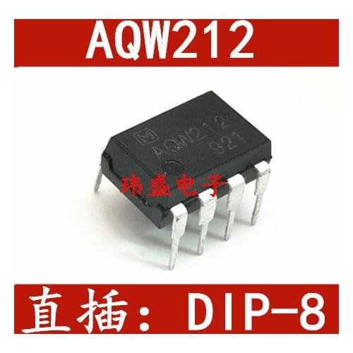 10pcs AQW212 DIP8 AQW212