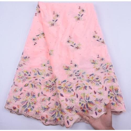 Latest Pink African Velvet Lace Fabric 2020 High Quality Lace French Nigeria Velvet Lace Fabric Sequins Embroidery For Dress