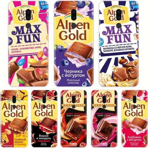 Case for Meizu Note 8 Case Note8 Soft TPU Silicone Funny Chocolate Russian Phone Shell Back Cover for Meizu M8 Note Cases Fundas