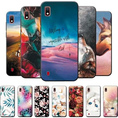 Case For Samsung Galaxy A10 Case Galaxy A10 Soft Silicone TPU Cover For Samsung A10 Phone Case For Samsung A10 SM-A105F Shell
