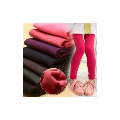 Baby pants autumn winter girl Warm pants elastic girls leggings kids children warm Childrens pants