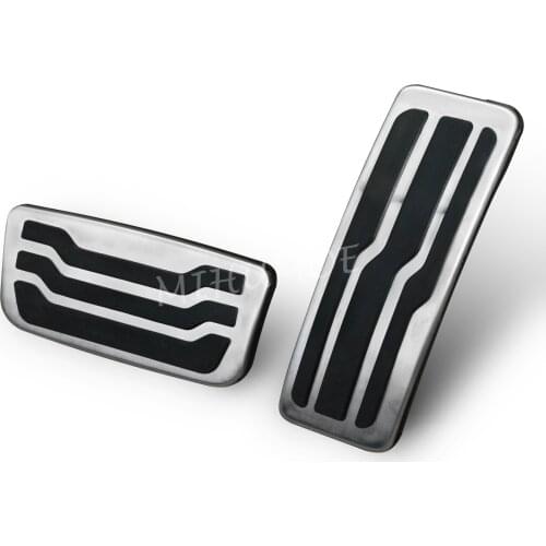 Steel Sport Brake Gas Pedal Pad Cover Set For 2016-2020 Ford Ranger Everest Accessories