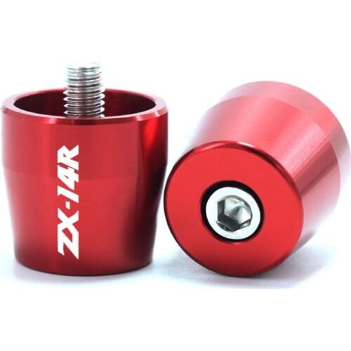 For KAWASAKI NINJA ZX14R ZX-14R 2006-2016 Handlebar Grips Bar Ends Cap Cover Slider Motorcycle Accessories CNC