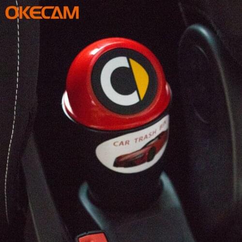 For Smart Fortwo Forfour Cabrio City-Coupe Roadster 450 451 453 452 Car Trash Garbage Can Auto Trash Dust Case Holder Bin Box