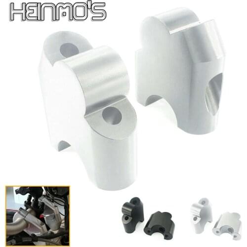 Motorbike Handlebar Riser Up Backs Moves Bracket Kit Riser Mount Clamp for F800R F800 R 2009-2014 CNC Replacement Move Up Clamps