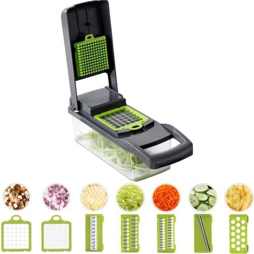 Vegetable cutter multifunctional Mandoline Slicer Fruit Potato Peeler Carrot Grater Kitchen accessories basket vegetable slicer