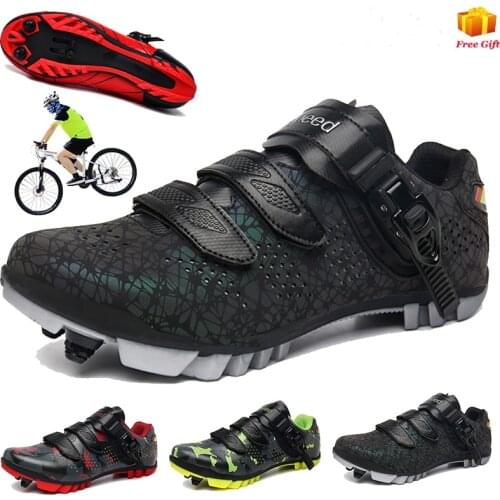Professional bicycle shoelace lock mountain bike men and women outdoor sports shoes road bike shoes men