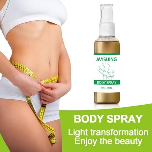 30ML Body Slim Spray Slimming Spray Anti Cellulite Fat Burner Effective Healthy Plant Extracts Body Firming Weight Loss Spray