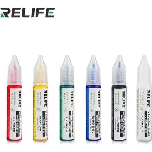 Green Welding Fluxes UV Glue Curable Solder Mask 10CC For PCB BGA Circuit Board Protect Soldering Paste Flux Cream Welding Oil