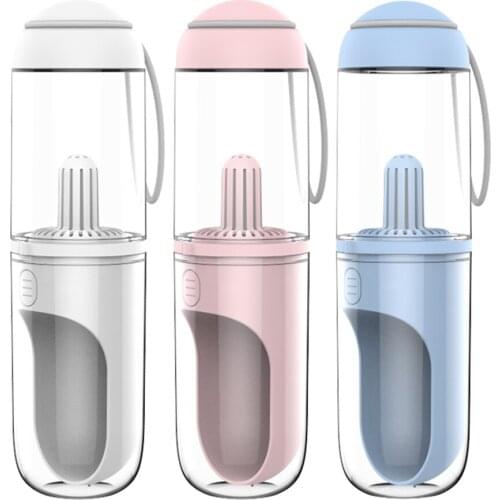 Outdoor Dog Water Bottle For Walking And Travel Portable Pet Water Bottle Leakproof Lightweight Dog Water Dispenser With Filter