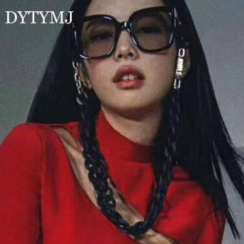 DYTYMJ Classic Square Women Sunglasses Women Fashion Oversized Sunglasses Women 2021 Luxury Brand Glasses Vintage Gafas De Sol