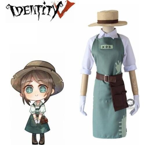 Game Identity V Cosplay Costumes Gardener Emma Woods Cosplay Costume Uniforms Halloween Party Anime Women Cosplay Costume