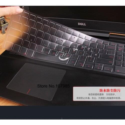 15 inch Keyboard Cover laptop Keyboard Protector Skin For Dell Inspiron 15 5577 3567 3565 3568 5000 5576 3580 7000 7559 5565