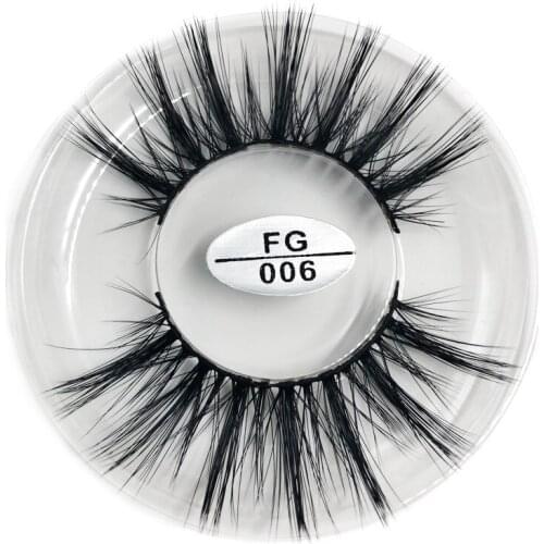Flash girl FG 006 3D Mink Eyelashes 1 pair long false eyelashes Full Strip Eye Lashes beautiful false Eyelashes